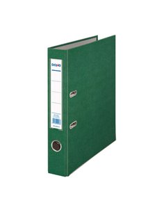 Classeur à levier Dohe - Dos 45 mm - Avec œillet, agrafe et porte-cartes - Carton doublé polypropylène - Coins métalliques - Ver