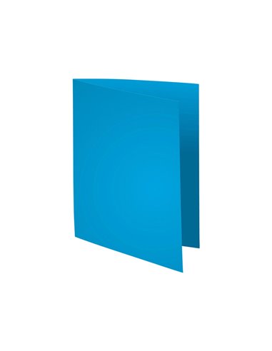CHEMISE DOSSIER EXACOMPTA QUALITE SUPERIEURE A4 24X32CM 210G COLORIS BLEU LOT 10