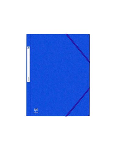 CHEMISE ELASTIQUE 3 RABATS OXFORD EUROFOLIO+ A4 BLEU