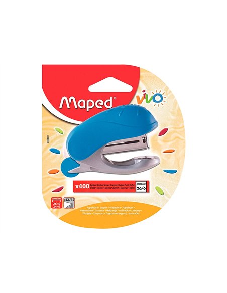 MINI AGRAFEUSE MAPED VIVO N10 400 AGRAFES EN BLISTER