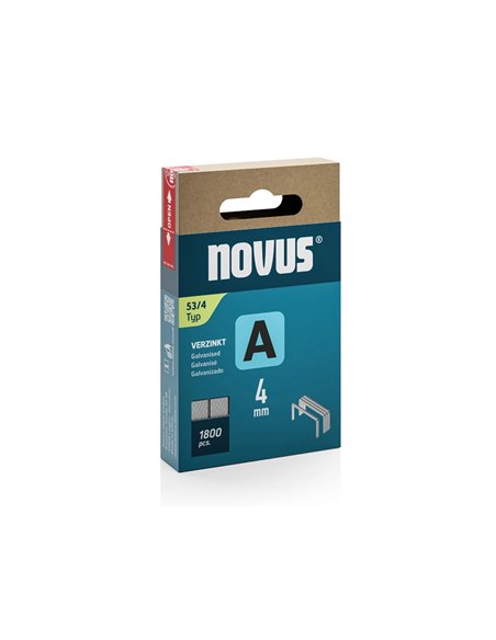 AGRAFES POUR CLOUEUR 53/4 NOVUS BOITE DE 1800