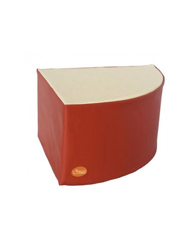 POUF CULTURE CLUB D'ANGLE GRAND HAUTEUR D'ASSISE 30CM