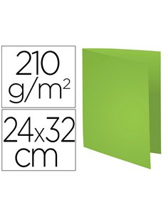 CHEMISE EXACOMPTA ROCK'S CARTE 210G A4 24X32CM COLORIS VERT EMPIRE PAQUET 100 UNITÉS