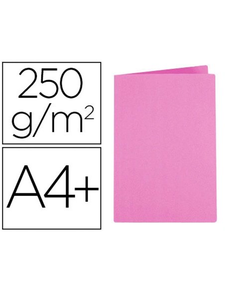 CHEMISE EXACOMPTA SUPER CARTE 240X320MM 210G COLORIS ROSE PACK 100 UNITÉS