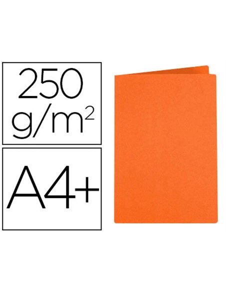 CHEMISE EXACOMPTA SUPER CARTE 240X320MM 210G COLORIS ORANGE PACK 100 UNITÉS
