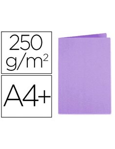 CHEMISE EXACOMPTA SUPER CARTE 240X320MM 210G COLORIS LILAS PACK 100 UNITÉS