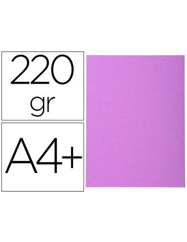 CHEMISE EXACOMPTA STANDARD 24X32CM 220G A4 21X29,7CM COLORIS LILAS PACK 100 UNITÉS