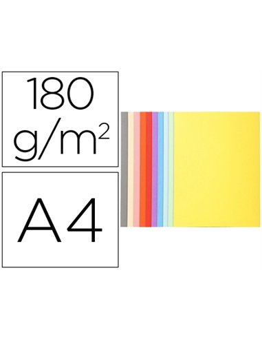 CHEMISE EXACOMPTA FOREVER CARTE SEMI RIGIDE RECYCLÉE 240X320MM 170G COLORIS ASSORTIS LOT 100 UNITÉS