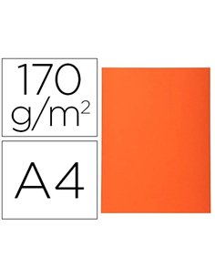 CHEMISE EXACOMPTA FOREVER CARTE SEMI RIGIDE RECYCLÉE 240X320MM 180G COLORIS ORANGE LOT 100 UNITÉS