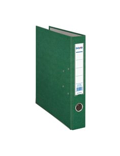 Classeur à levier Dohe A4 - Dos 45 mm - Avec œillet, anneau et porte-cartes - Carton doublé polypropylène - Coins métalliques - 