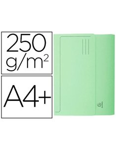CHEMISE EXACOMPTA SUPER PASTEL POCHETTE CARTE NEUVE RABAT 210G COLORIS VERT CLAIR LOT 50 UNITÉS