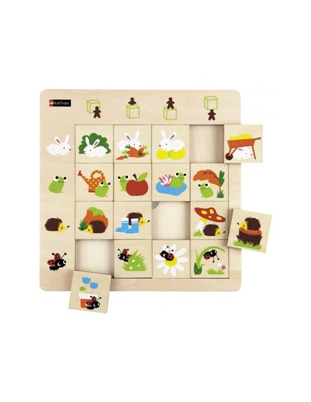 PUZZLE LUDITAB NATHAN REPERAGE DANS L'ESPACE