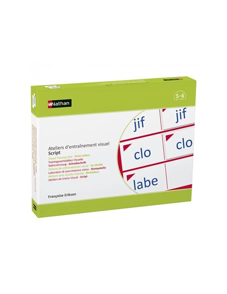 JEU DE LANGAGE ECRIT ENTRAINEMENT VISUEL NATHAN  SCRIPT