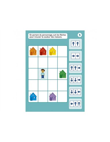 JEU AUTOCORRECTIF LOGICO PRIMO NATHAN DECODAGE CODAGE  GS