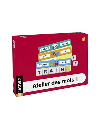JEU ATELIER DES MOTS 1 NATHAN
