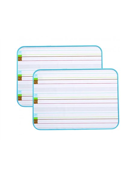ARDOISES LIGNEES MAGNETIQUES NATHAN LOT DE 2