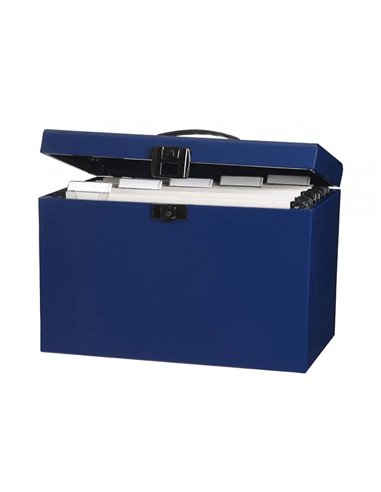 VALISETTE ELBA CLASS'N GO MÉTAL 5 DOSSIERS SUSPENDUS COLORIS ASSORTIS