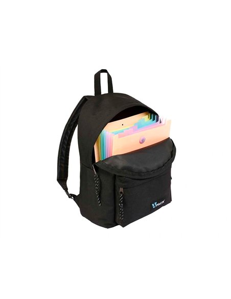 TRIEUR VIQUEL RAINBOW PASTEL POUR SAC A DOS 6 COMPARTIMENTS POLYPROPYLENE A4 25X33X3,5CM