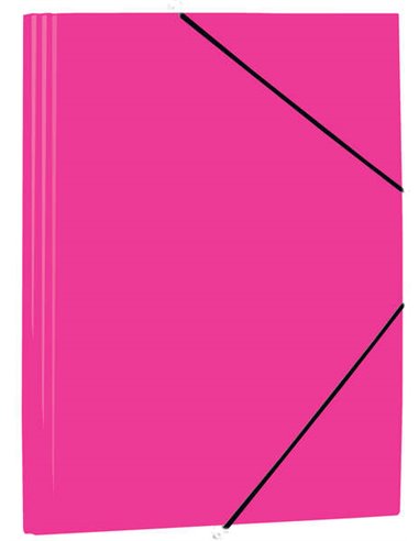 Chemise Mariola en polypropylène avec rabats 450 microns - Format Folio - Dimensions 34 x 25 cm - Fermeture par élastique - Coul