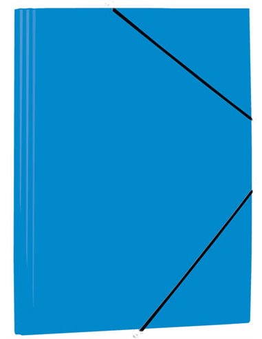 Chemise Mariola en polypropylène avec rabats de 450 microns - Format Folio - Dimensions 34 x 25 cm - Fermeture par élastique - C