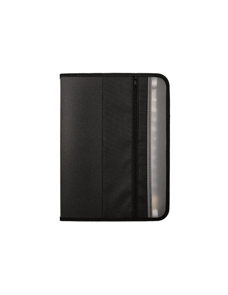 TRIEUR LIDERPAPEL 13 COMPARTIMENTS POLYPRO A4  FERMETURE ECLAIR COLORIS NOIR