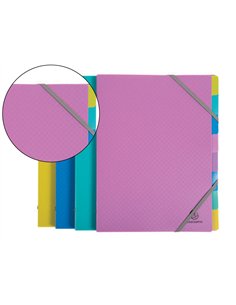 TRIEUR EXACOMPTA POLYPROPYLENE 3 RABATS  FOREVER YOUNG 8 COMPARTIMENTS