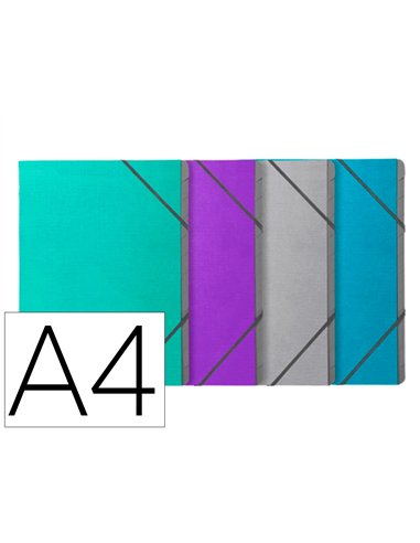 TRIEUR EXACOMPTA AGRAFE TEKSTO POLYPROPYLENE 3  RABATS12 COMPARTIMENTS A4 ASSORTIMENT