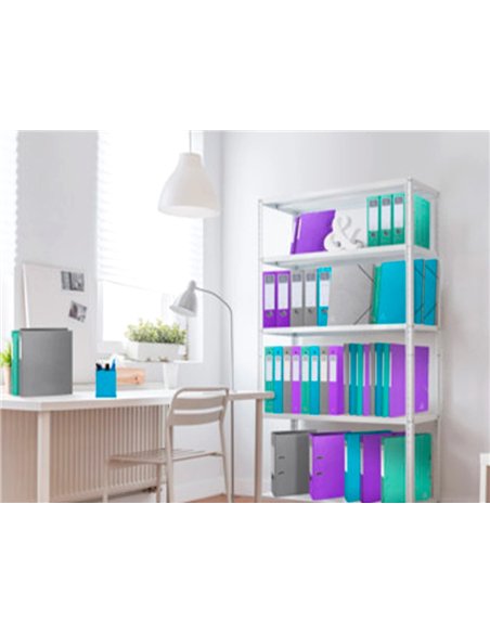 TRIEUR EXACOMPTA AGRAFE TEKSTO POLYPROPYLENE 3  RABATS12 COMPARTIMENTS A4 ASSORTIMENT