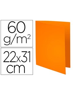 SOUS-CHEMISE EXACOMPTA SUPER 60 22X31CM COLORIS ORANGE PAQUET 250 UNITÉS