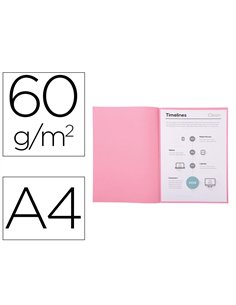 SOUS-CHEMISE EXACOMPTA SUPER 220X310MM 60G COLORIS ROSE PACK 250 UNITÉS