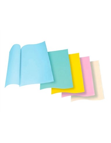 SOUS-CHEMISE EXACOMPTA SUPER 220X310MM 60G COLORIS ASSORTIS PACK 250 UNITÉS