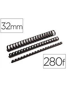 RELIURE PLAST.32MM NOIR B/50