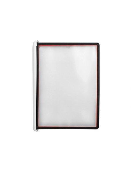 PUPITRE MURAL LIDERPAPEL EN PLASTIQUE A4 10 POCHES DE COLORIS ASSORTIS