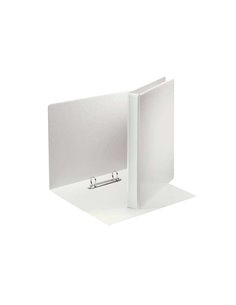 Chemise Kangourou Esselte Basic 40 mm - Mécanisme 2 anneaux mixtes - Capacité 380 feuilles A4 - Certifiée FSC - Blanc