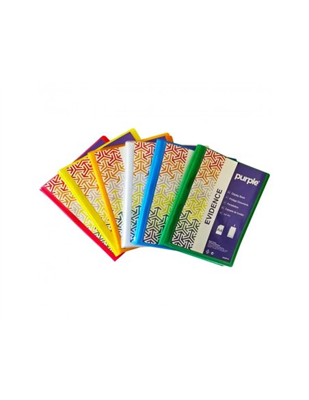PROTEGE-DOCUMENTS OFFICE PLAST PERSONNALISABLE 120 VUES QUALITE PP 40 MICRONS  LISSE