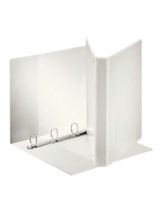 Classeur Esselte Kangaroo Plus A4 4 anneaux 25 mm - Capacité : 230 feuilles A4 (80 g/m²) - Blanc