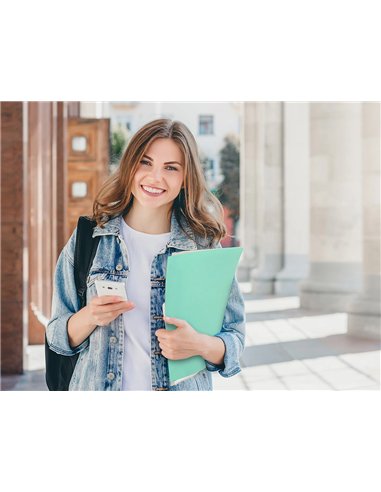 PROTEGE-DOCUMENTS LIDERPAPEL POLYPROPYLENE COUVERTURE  FLEXIBLE 60 POCHETTES FIXES A4 220X297MM VERT POMME