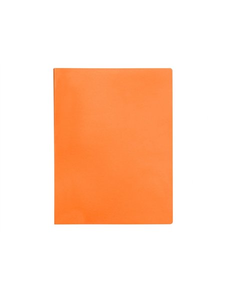 PROTEGE-DOCUMENTS LIDERPAPEL POLYPROPYLENE COUVERTURE  FLEXIBLE 60 POCHETTES FIXES A4 220X297MM ORANGE FLUO