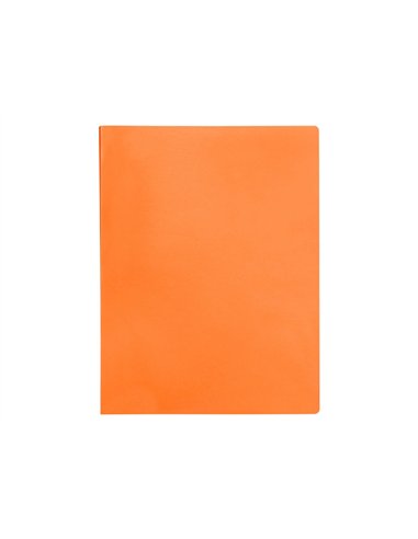 PROTEGE-DOCUMENTS LIDERPAPEL POLYPROPYLENE COUVERTURE  FLEXIBLE 40 POCHETTES FIXES A4 220X297MM ORANGE FLUO