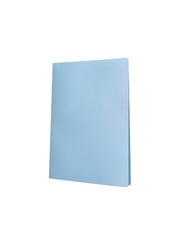 PROTEGE-DOCUMENTS LIDERPAPEL POLYPROPYLENE COUVERTURE  FLEXIBLE 40 POCHETTES FIXES A4 220X297MM BLEU CIEL OPAQUE