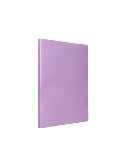 PROTEGE-DOCUMENTS LIDERPAPEL POLYPROPYLENE COUVERTURE  FLEXIBLE 30 POCHETTES FIXES A4 220X297MM LAVANDE OPAQUE