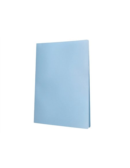 PROTEGE-DOCUMENTS LIDERPAPEL POLYPROPYLENE COUVERTURE  FLEXIBLE 30 POCHETTES FIXES A4 220X297MM BLEU CIEL OPAQUE