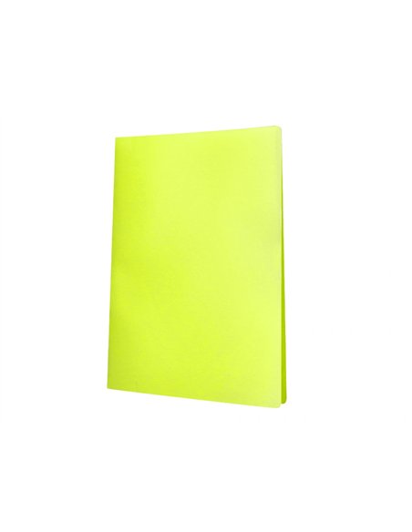 PROTEGE-DOCUMENTS LIDERPAPEL POLYPROPYLENE COUVERTURE  FLEXIBLE 10 POCHETTES FIXES A4 210X297MM JAUNE FLUO