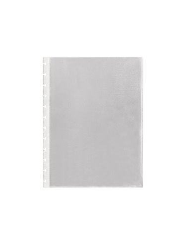 POCHETTE LIDERPAPEL POLYPROPYLÈNE RECHARGE PROTÈGE-DOCUMENTS A4 210X297MM 70 MICRONS LOT 10 UNITÉS