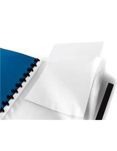 POCHETTE LIDERPAPEL POLYPROPYLÈNE RECHARGE PROTÈGE-DOCUMENTS A4 210X297MM 70 MICRONS LOT 10 UNITÉS