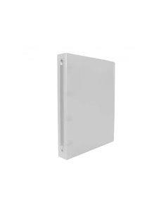 CLASSEUR SOUPLE 4 ANNEAUX POLYPRO OFFICE PLAST 32X26,8  CM DOS 40MM COLORIS INCOLORE