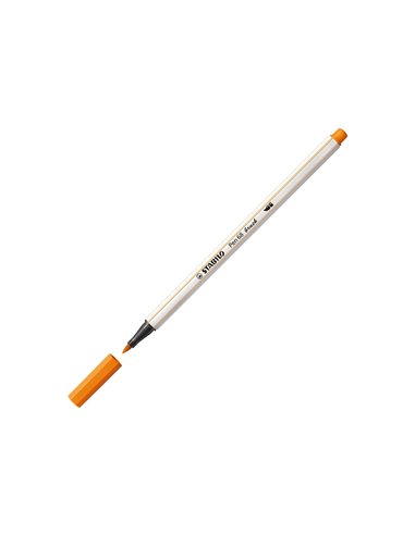 FEUTRE PINCEAU STABILO PEN 68 BRUSH ARTY AQUARELLABLE ENCRE SANS ODEUR RICHE EN PIGMENTS  ETUI CARTON 12 UNITES