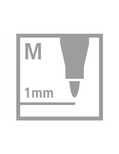 FEUTRE COLORIAGE STABILO PEN 68 ENCRE AQUARELLABLE POINTE OGIVE BLOQUÉE ÉTUI CHEVALET POCHETTE 10 UNITÉS