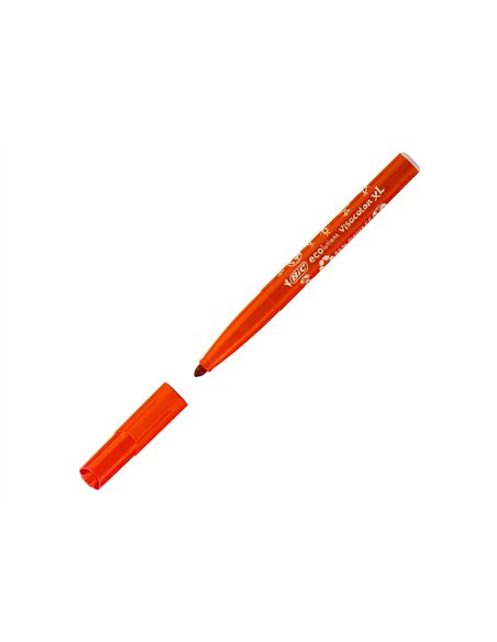 FEUTRE BIC KIDS VISACOLOR XL ENCRE LAVABLE POINTE LARGE  BLOQUEE COLORIS ORANGE