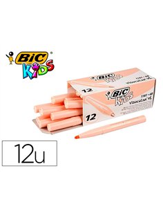 FEUTRE BIC KIDS VISACOLOR XL ENCRE LAVABLE POINTE LARGE  BLOQUEE COLORIS CHAIR